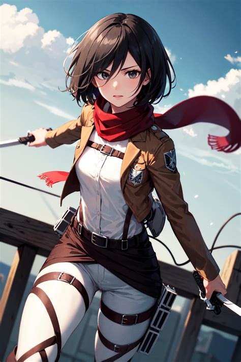 Mikasa Ackerman ミカサ・アッカーマン / Shingeki no Kyojin - v1.0 | Stable ...