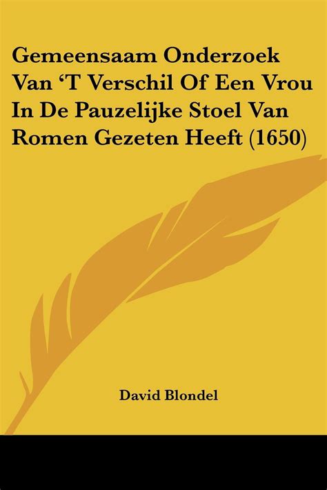 Buy Gemeensaam Onderzoek Van 't Verschil of Een Vrou in de Pauze Online ...