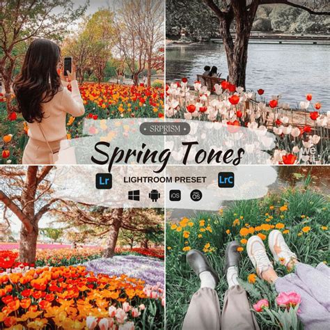 Spring Tones | Preset Lightroom Viral | Mobile & Desktop | Aesthetic ...