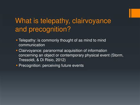 Image result for Define Extrasensory Perception