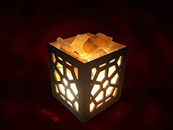 Buy Uniqon HTT0019-02 Himalayan Rock Salt Lamp Natural Air Purifier ...