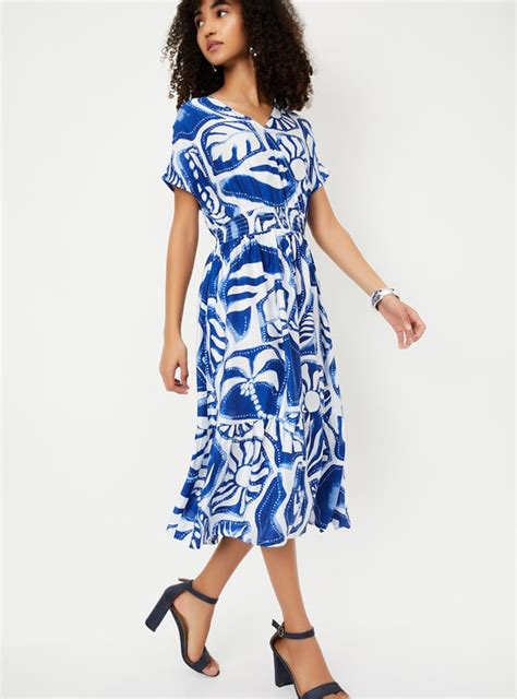 Buy Kalki x Max Women Printed Wrap Dress Online at just Rs. 999.0 ...