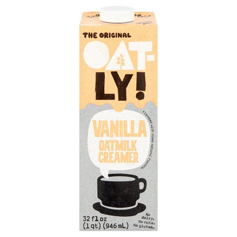 Oatly Vanilla Oatmilk Creamer (32 fl oz) Delivery or Pickup Near Me ...