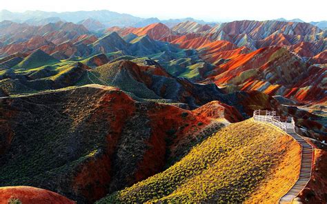 Rainbow Mountains Zhangye Danxia China | Zhangye, Zhangye danxia ...