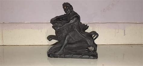 Buy Swastik Handicrafts Sambhaji Maharaj with Lion ,Polyresin Fiber ...