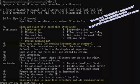 Image result for List File Names Commands