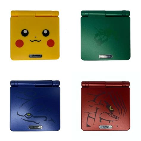 Buy Gameboy Game Boy Advance SP Pokemon Groudon Kyogre Rayquaza Housing ...
