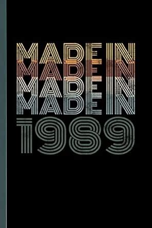 Made in 1989: 30th Birthday Celebration Gift Retro Vintage Made In 1989 ...