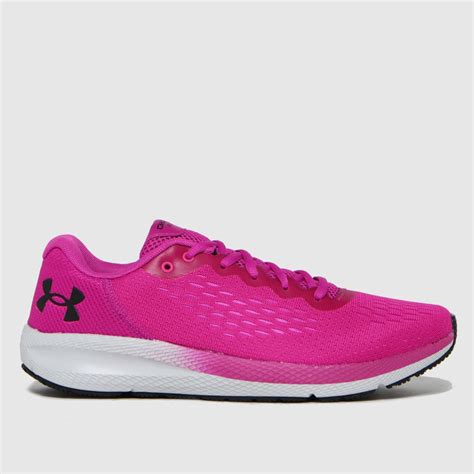Under Armour Pink Charged Pursuit 2 Trainers - ShoeFreak