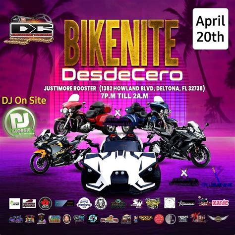 Bike Night, Just 1 More Sports Bar & Grill, Deltona, 20 April to 21 ...