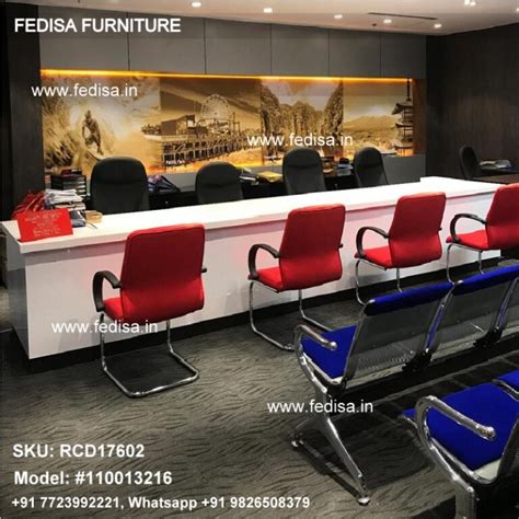 L Shape Reception Table Axis Reception Desk Grey Reception Desk ...