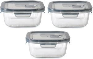 IndusBay Glass Fridge Container - 500 ml Price in India - Buy IndusBay ...