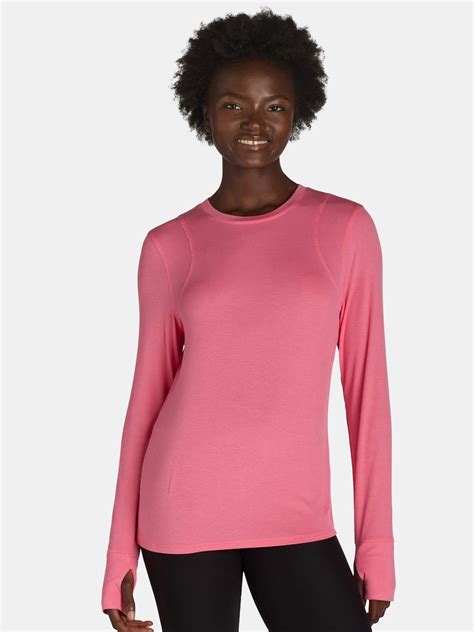 Avia women's Outdoor Tee - Long Sleeve Shirt for Hiking - Walmart.com