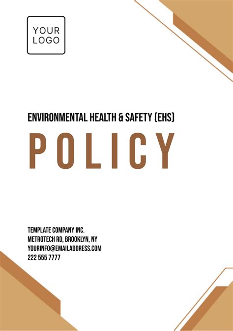 Ehs Policy Template - prntbl.concejomunicipaldechinu.gov.co
