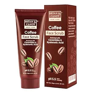 Buy Bryan & Candy Coffee Face Scrub Enriched with Ceramides ...
