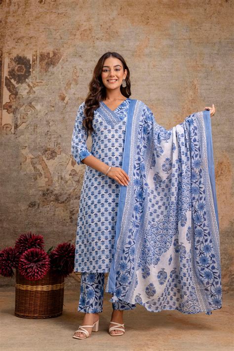 Aaronee - Stylish Pure Cotton Kurtis and Kurta Set for Women