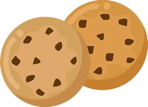 Cute Chocolate Chip Cookie Clipart at Nathan Graham blog