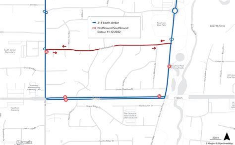 218 - Sandy / South Jordan Detour