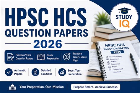 HPSC HCS Question Papers 2026 Out (Prelims) – Download Paper 1 and ...