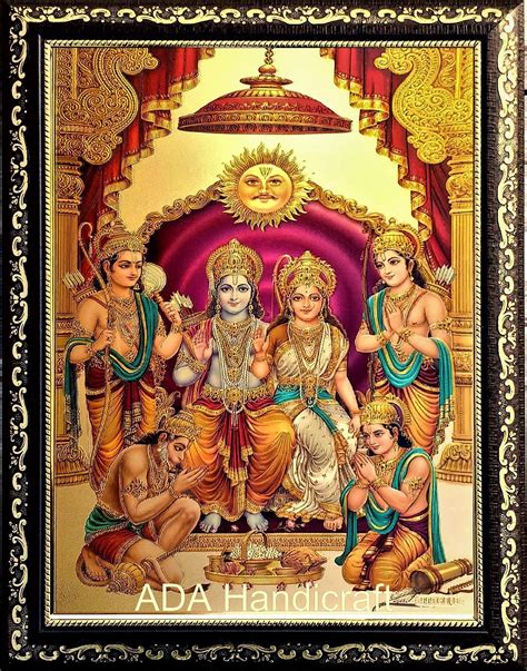 Buy ADA Handicraft Lord "Shri Ram" "Goddess Sita Mata" "Lakshmana Ji ...