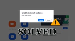 Image result for Error Code 4 Zoom