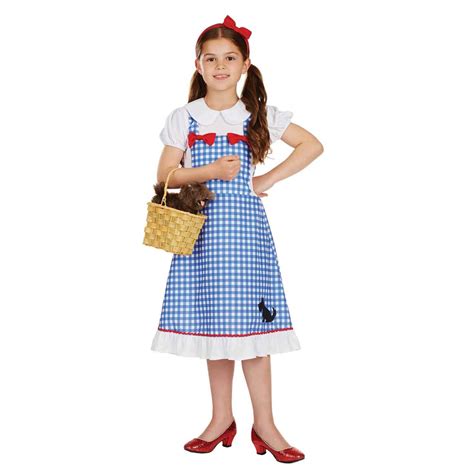 Buy fun shack Dorothy Costume for Girls, Girls Dorothy Costume, Dorothy ...