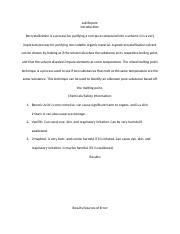 Image result for Purification by Recrystallization Lab Report