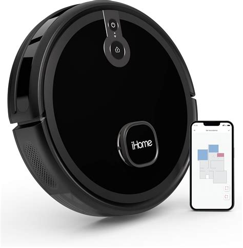 Amazon.com - iHome AutoVac Nova S1 Robot Vacuum with LIDAR Navigation ...