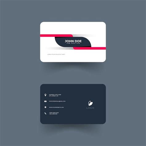 Simple Name Card Design 的图像结果