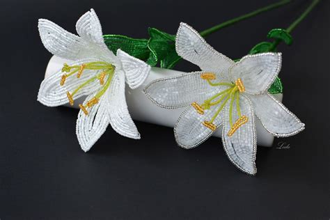 Image result for French Beaded Lilly Tutorial
