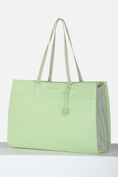 Buy Women Green Casual Tote Bag Online - 39944624 | Allen Solly