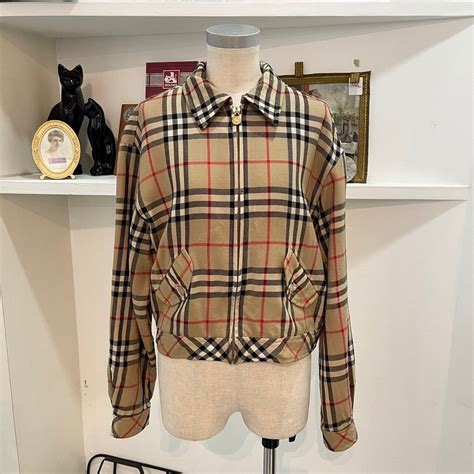Burberry/blouson/tops/check/brown/バーバリー/ブルゾン/トップス/チェック | UTA5