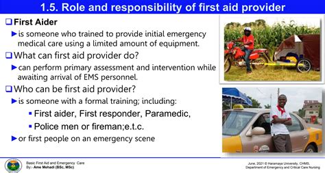 Introduction to basic First Aid | PPTX