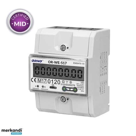 3-phase electric energy meter. 80A. RS 485 port. Multi-tariff. 3 ...