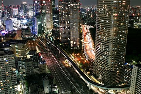 国际化大都市-东京cbd夜景【中华城市吧】_百度贴吧
