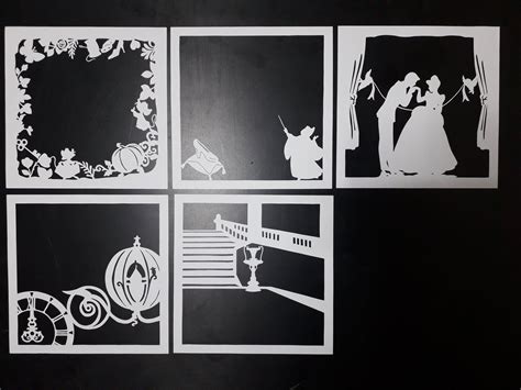 Image result for Paper Shadow Box Frame Template Free