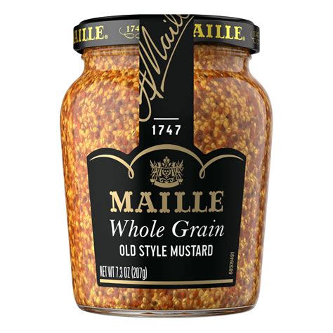 Maille Mustard Whole Grain Old Style Mustard - Shop Mustard at H-E-B
