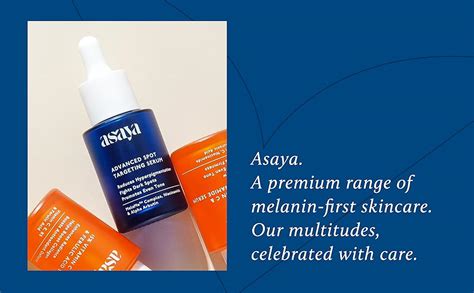 ASAYA Pigmentation Serum| Reduces Dark Spots, Acne Marks|Melame Complex ...