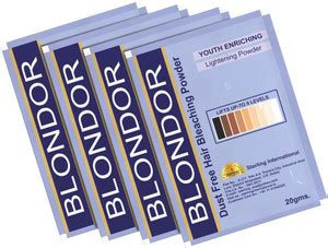 Sterling Naturals Blonder Powder Pack of 4 For Hair Lightening ...