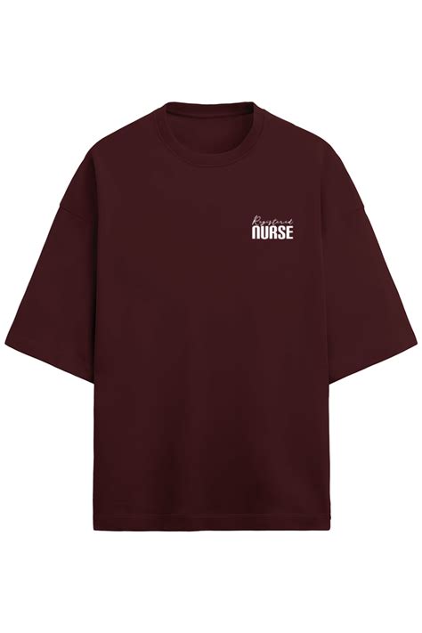 Registered Nurse Terry Oversized T-Shirt – RussTees