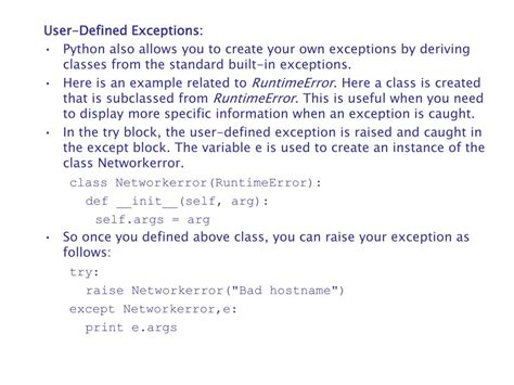 Exceptions in Python PPT 的图像结果