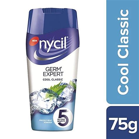 Buy Nycil Prickly Heat powder - Cool Classic With Menthol, Cosmetic ...