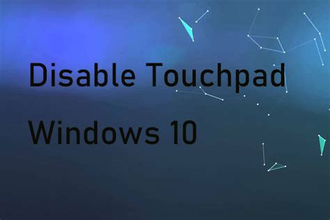 Image result for Disable Touchpad Windows 10 Home