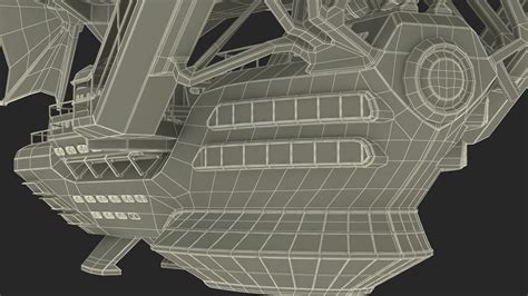 3D model Steampunk Blimp | 3D Molier International
