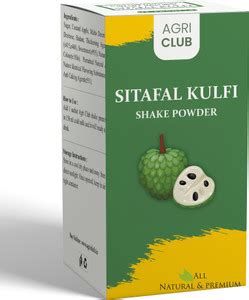 AGRI CLUB Instant Mix Sitafal Kulfi Shake Powder 15 Sachets 225 g 225 g ...