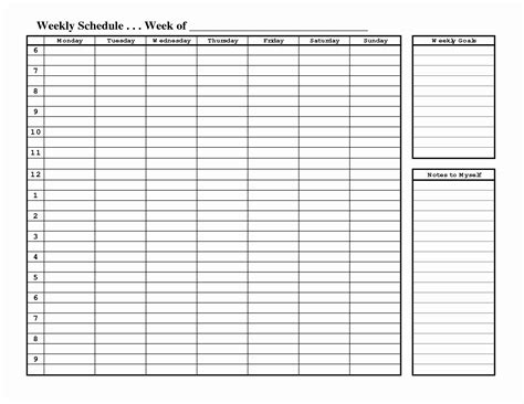 Image result for Two-Week Work Schedule Template