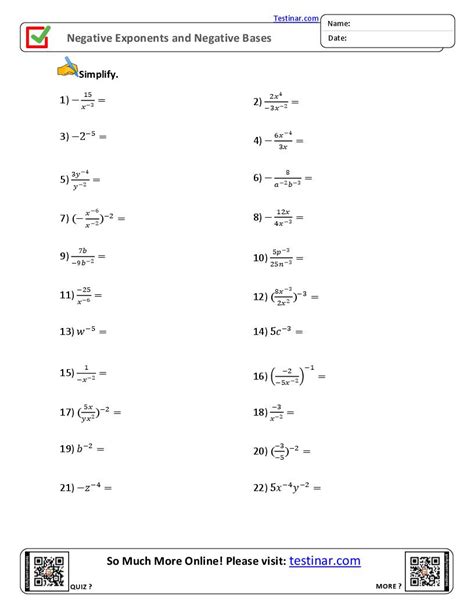 Image result for Exponents Practice Worksheet