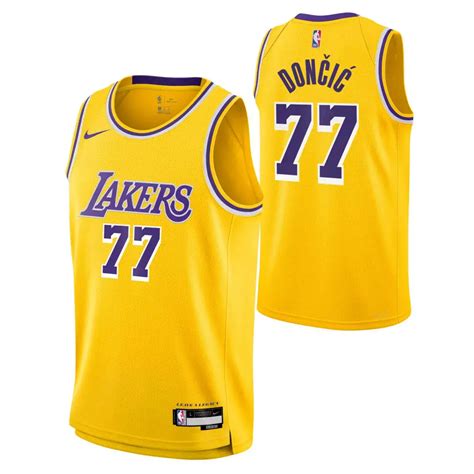 Luka Dončić Los Angeles Lakers Black 2025/26 Swingman Jersey - City ...