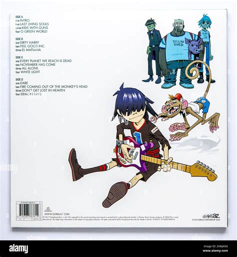 Gorillaz Album Cover Gorillaz Album Cover By TotallyNotNathan On