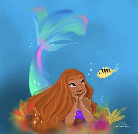 Pin by Terry Middleton on The Little Mermaid 2023 | Disney art style ...